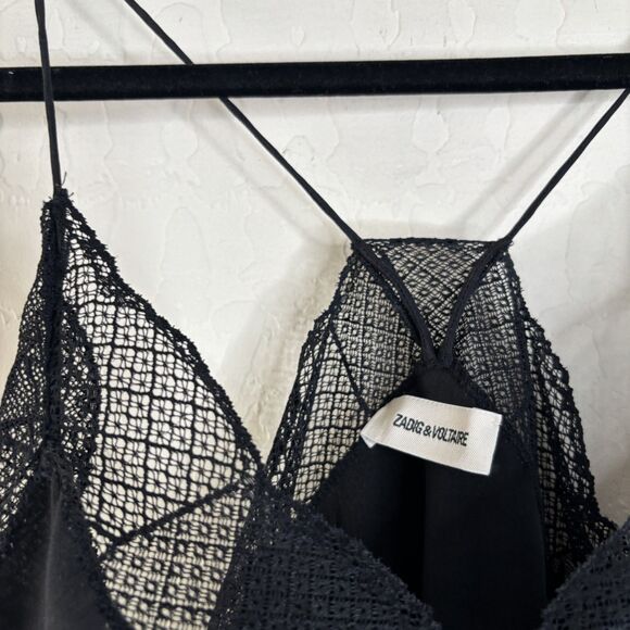 Zadig Voltaire Christy Silk Camisole - Picture 3 of 7
